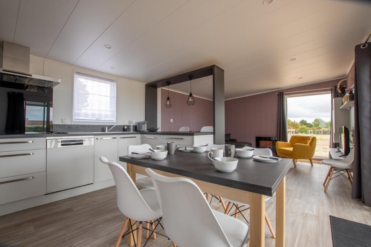 Chalet Pour 6, Residence De Vacances Avec Piscine Brétignolles-sur-Mer المظهر الخارجي الصورة