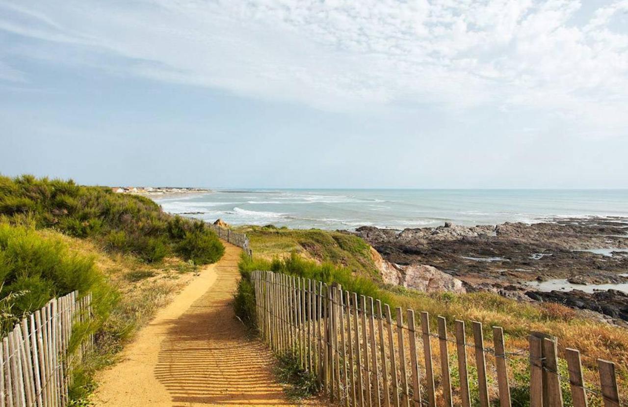 Chalet Pour 6, Residence De Vacances Avec Piscine Brétignolles-sur-Mer المظهر الخارجي الصورة