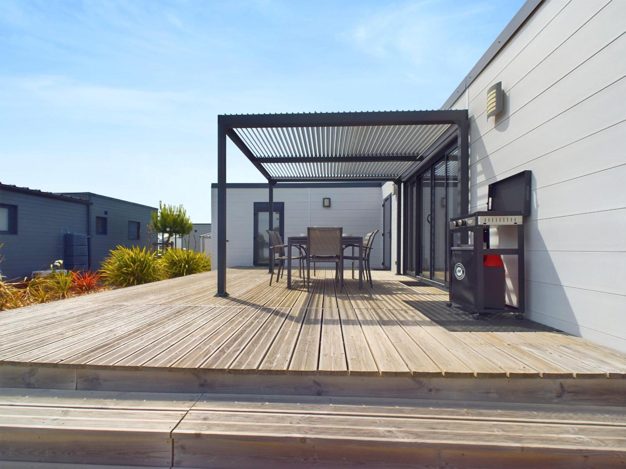 Chalet Pour 6, Residence De Vacances Avec Piscine Brétignolles-sur-Mer المظهر الخارجي الصورة