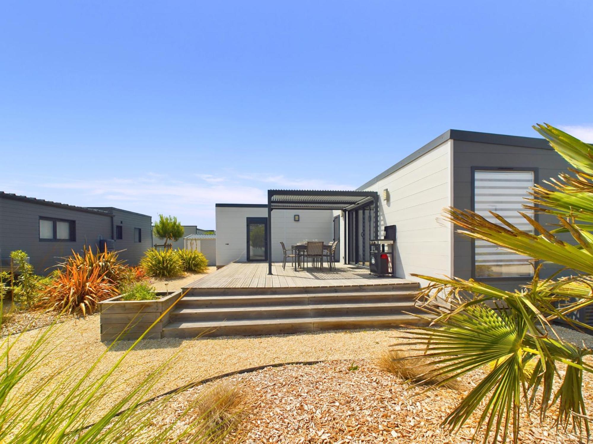 Chalet Pour 6, Residence De Vacances Avec Piscine Brétignolles-sur-Mer المظهر الخارجي الصورة